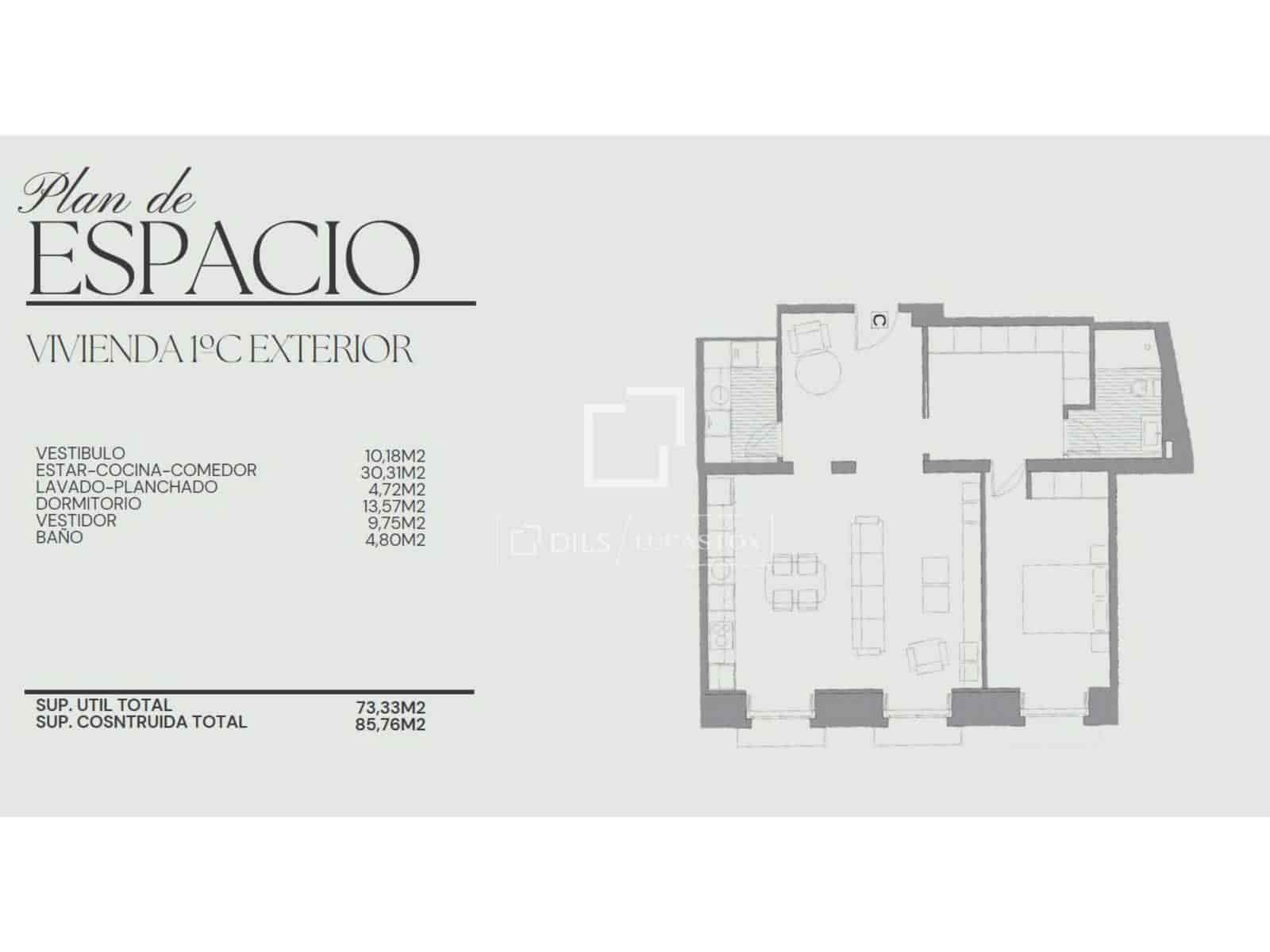1 chambre Appartement à vendre à Madrid ville - 790 000 € (Ref: 9395423)