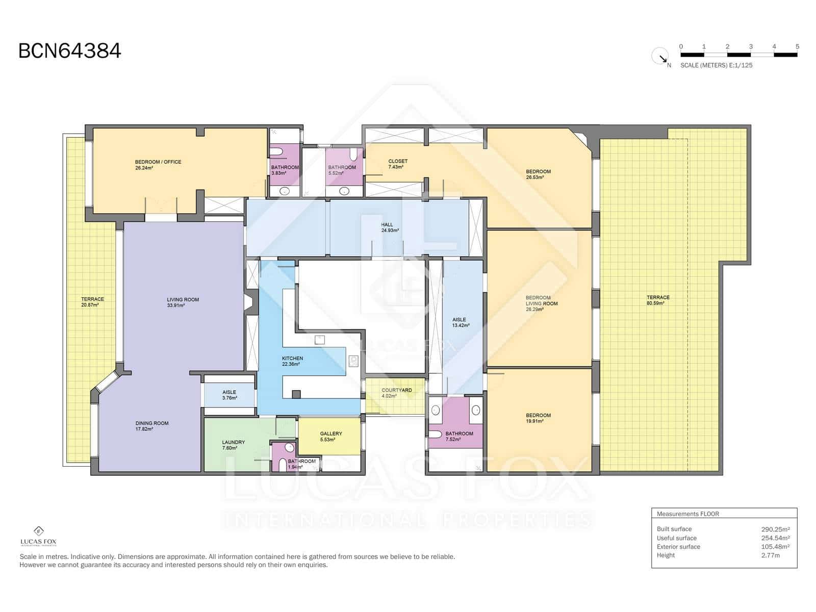 5 slaapkamer Appartement te koop in Barcelona stad met garage - € 2.900.000 (Ref: 9400136)