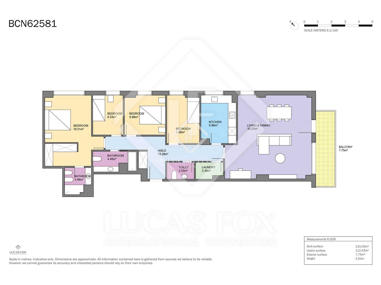 4 chambre Appartement à vendre à Barcelone ville avec piscine garage - 1 230 000 € (Ref: 9402515)