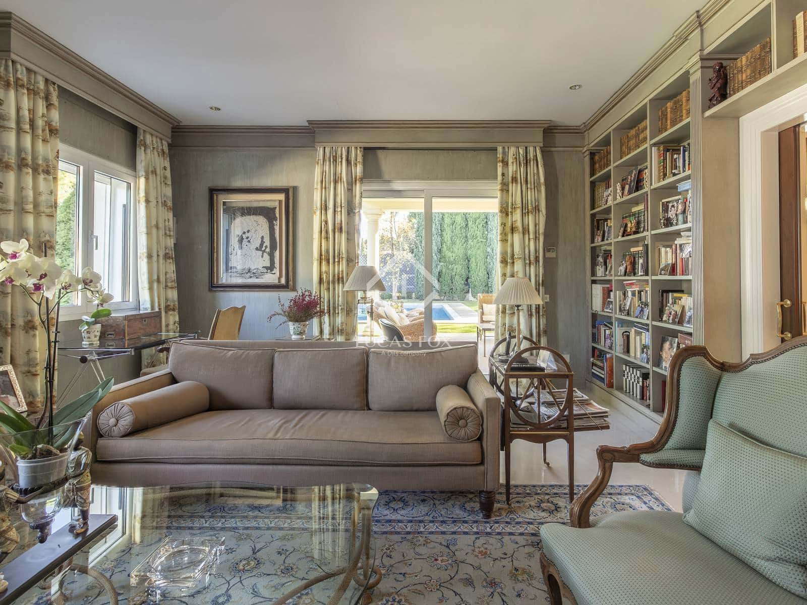 5 soverom Villa til salgs i Madrid by med svømmebasseng garasje - € 6 700 000 (Ref: 9402553)