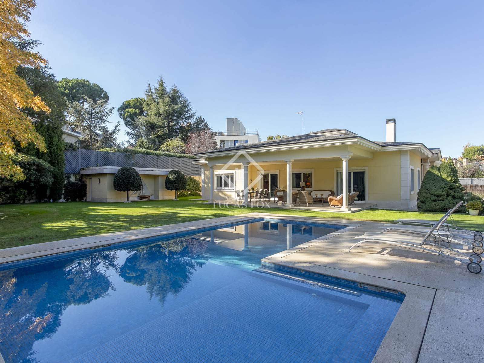 5 soverom Villa til salgs i Madrid by med svømmebasseng garasje - € 6 700 000 (Ref: 9402553)