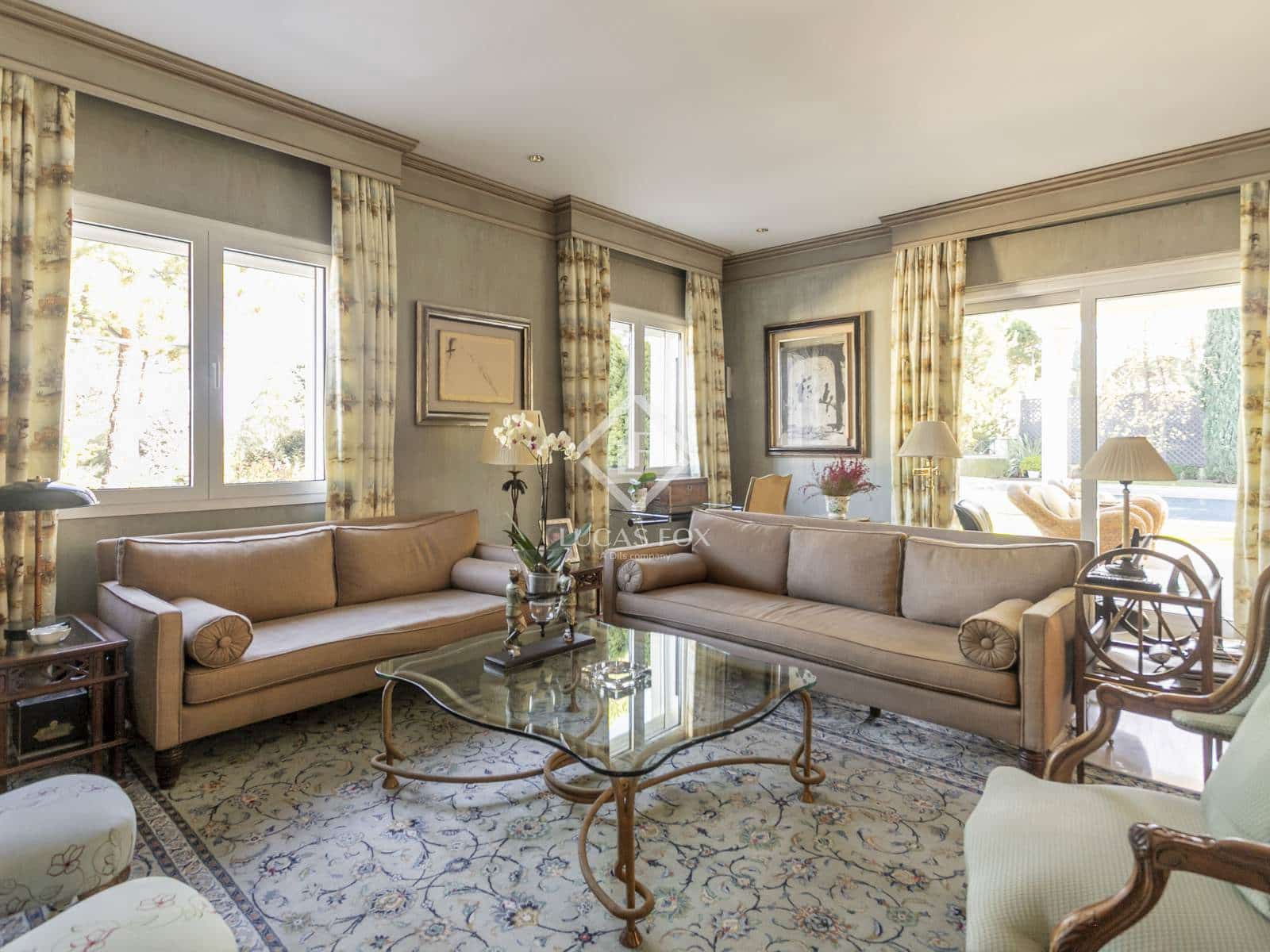 5 soverom Villa til salgs i Madrid by med svømmebasseng garasje - € 6 700 000 (Ref: 9402553)