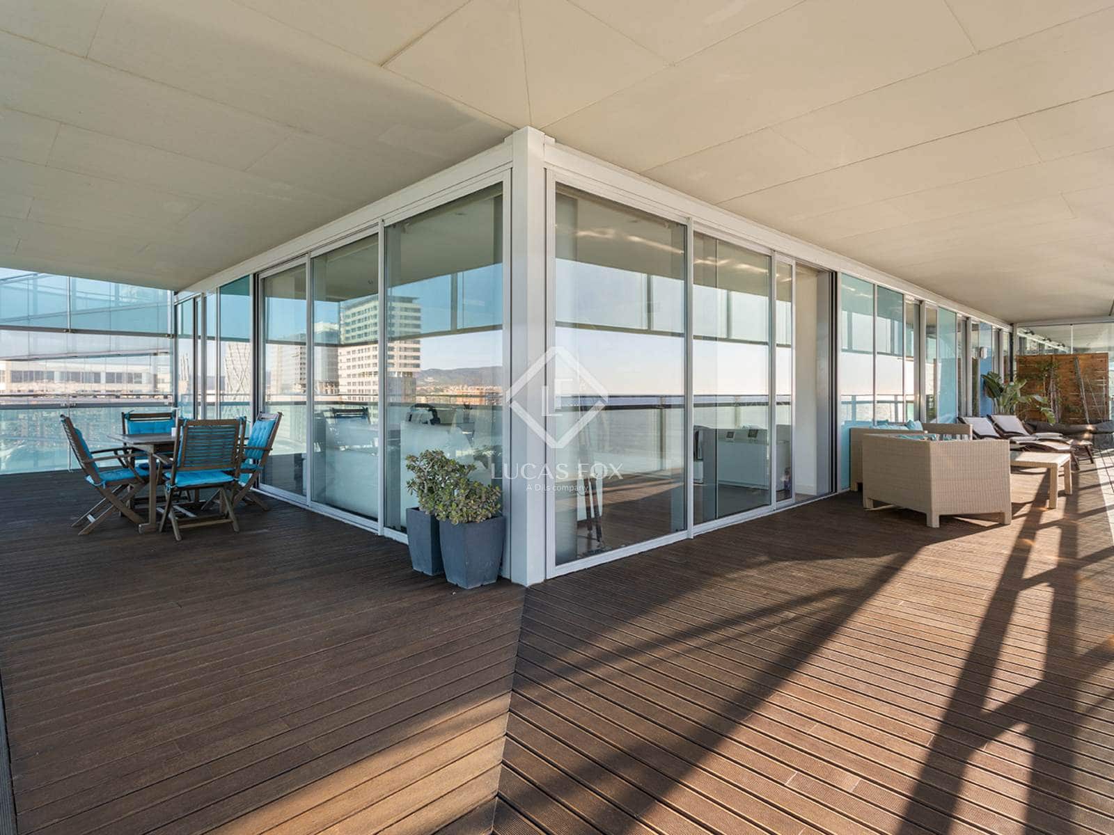 3 chambre Appartement à vendre à Barcelone ville avec piscine garage - 1 650 000 € (Ref: 9404615)