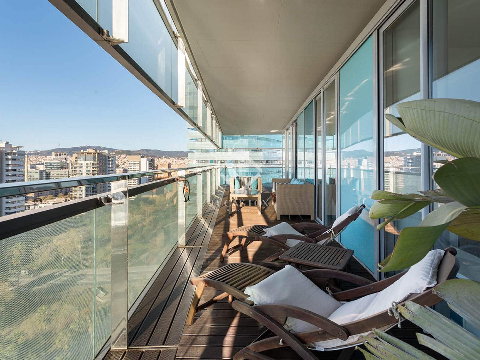 3 chambre Appartement à vendre à Barcelone ville avec piscine garage - 1 650 000 € (Ref: 9404615)