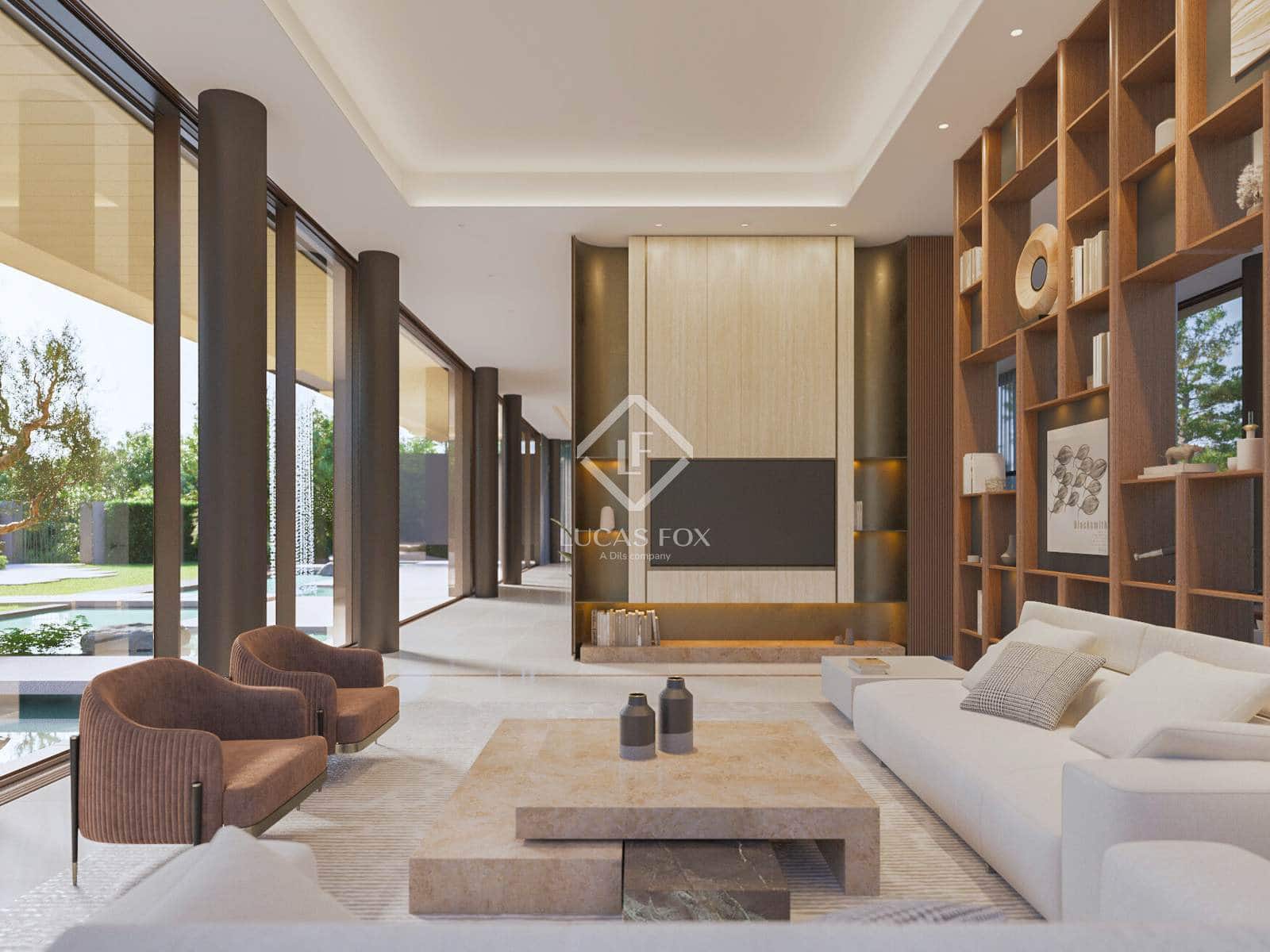 6 bedroom Villa for sale in Madrid city with pool garage - € 12,000,000 (Ref: 9404616)