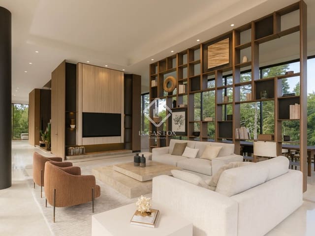 6 sypialnia Willa na sprzedaż w Miasto Madryt z basenem garażem - 12 000 000 € (Ref: 9404616)