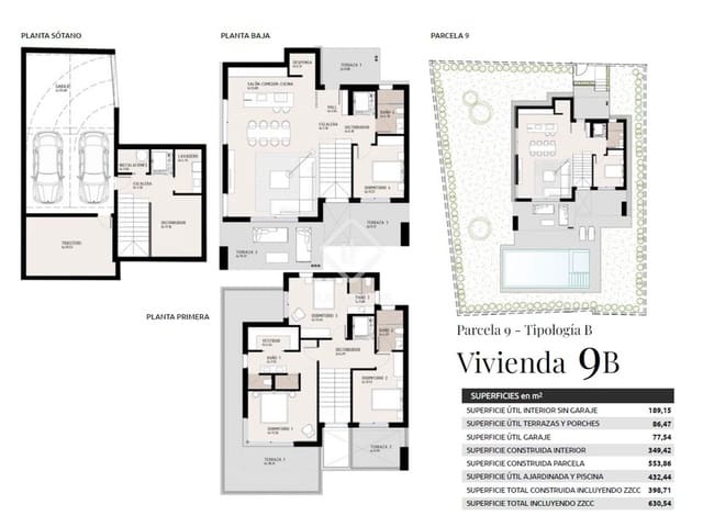 4 slaapkamer Villa te koop in Alicante stad met zwembad garage - € 1.325.000 (Ref: 9405879)