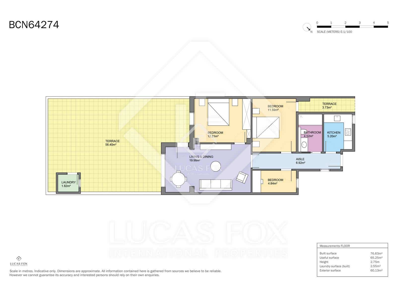 3 sovrum Lägenhet till salu i Barcelona stad - 550 000 € (Ref: 9409749)