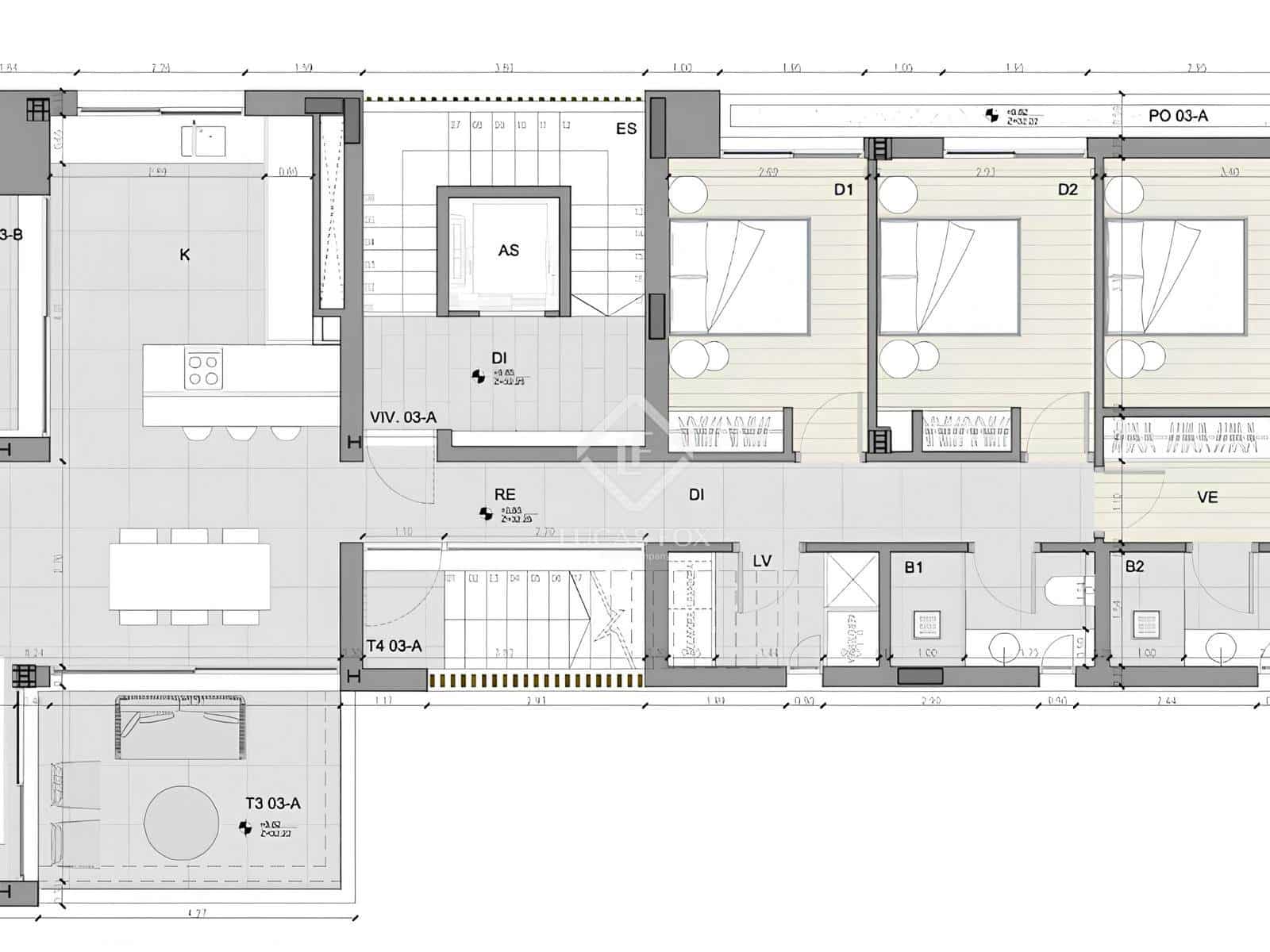 3 soverom Penthouse til salgs i Palma de Mallorca med svømmebasseng garasje - € 2 600 000 (Ref: 9409869)