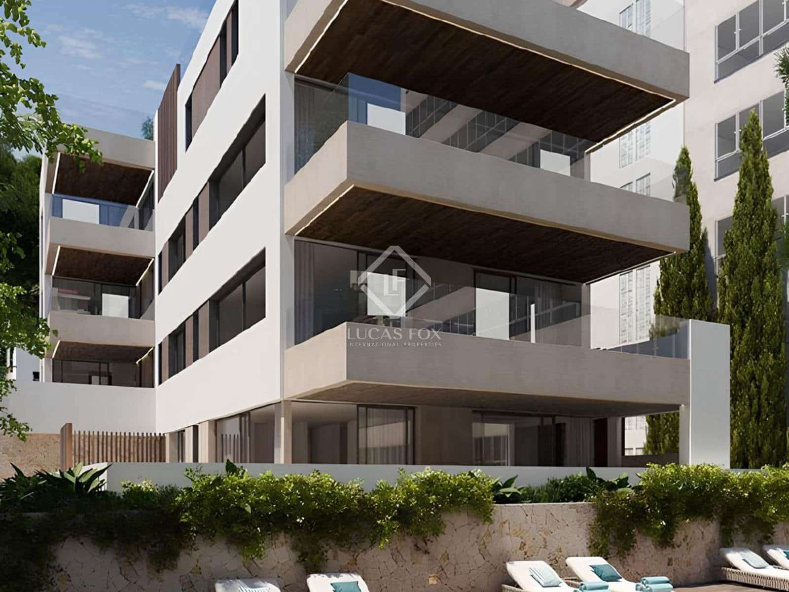 3 soverom Penthouse til salgs i Palma de Mallorca med svømmebasseng garasje - € 2 600 000 (Ref: 9409869)