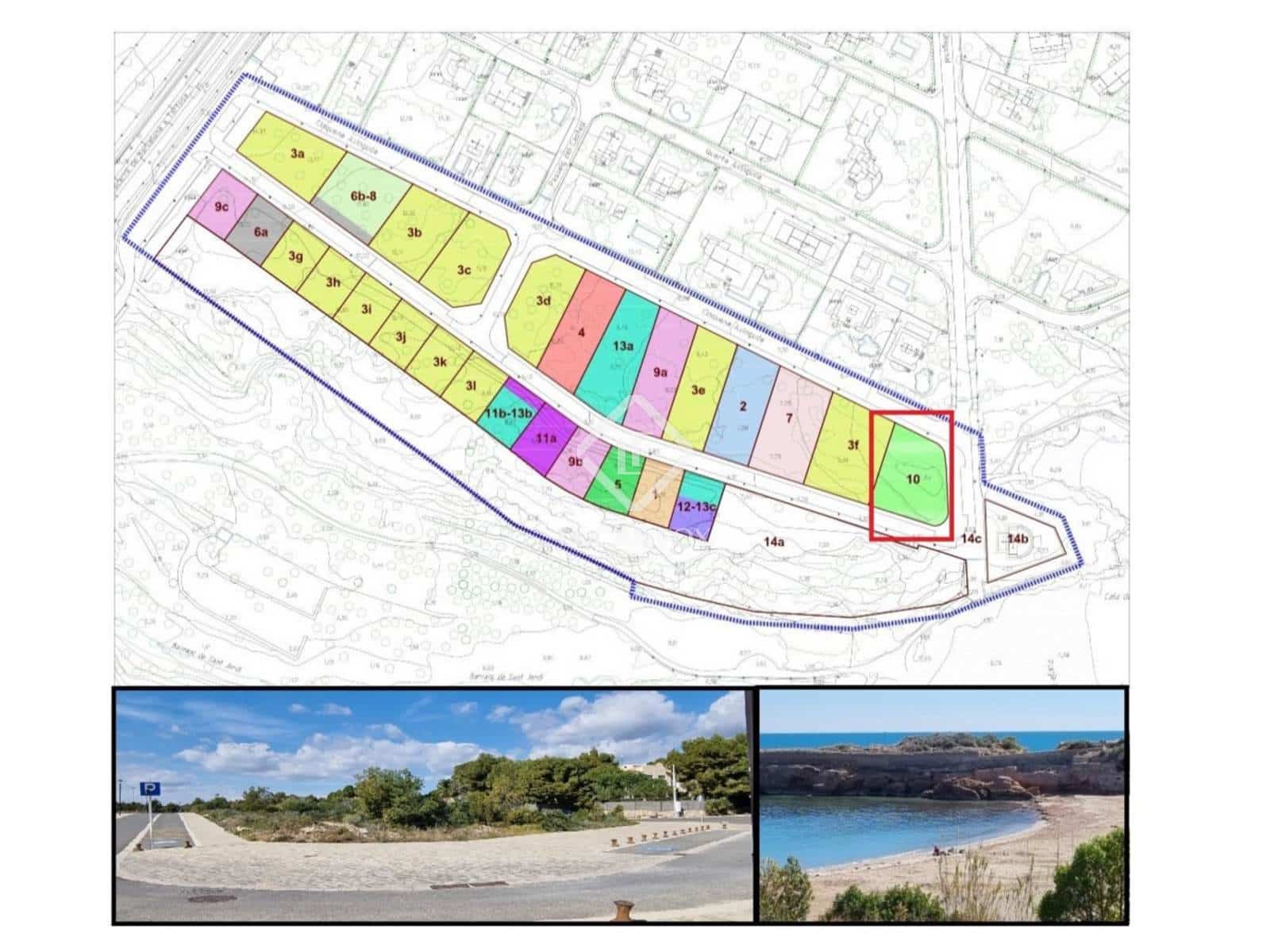 Byggegrund til salg i L'Ametlla de Mar - € 990.000 (Ref: 9410226)