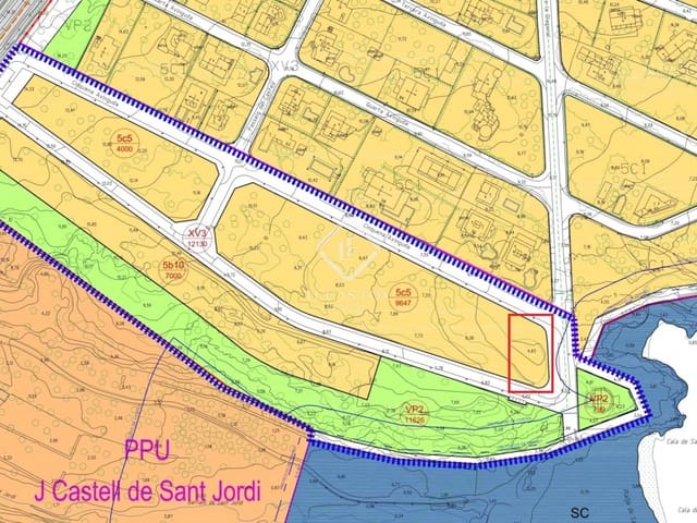 Byggetomt til salgs i L'Ametlla de Mar - € 990 000 (Ref: 9410226)