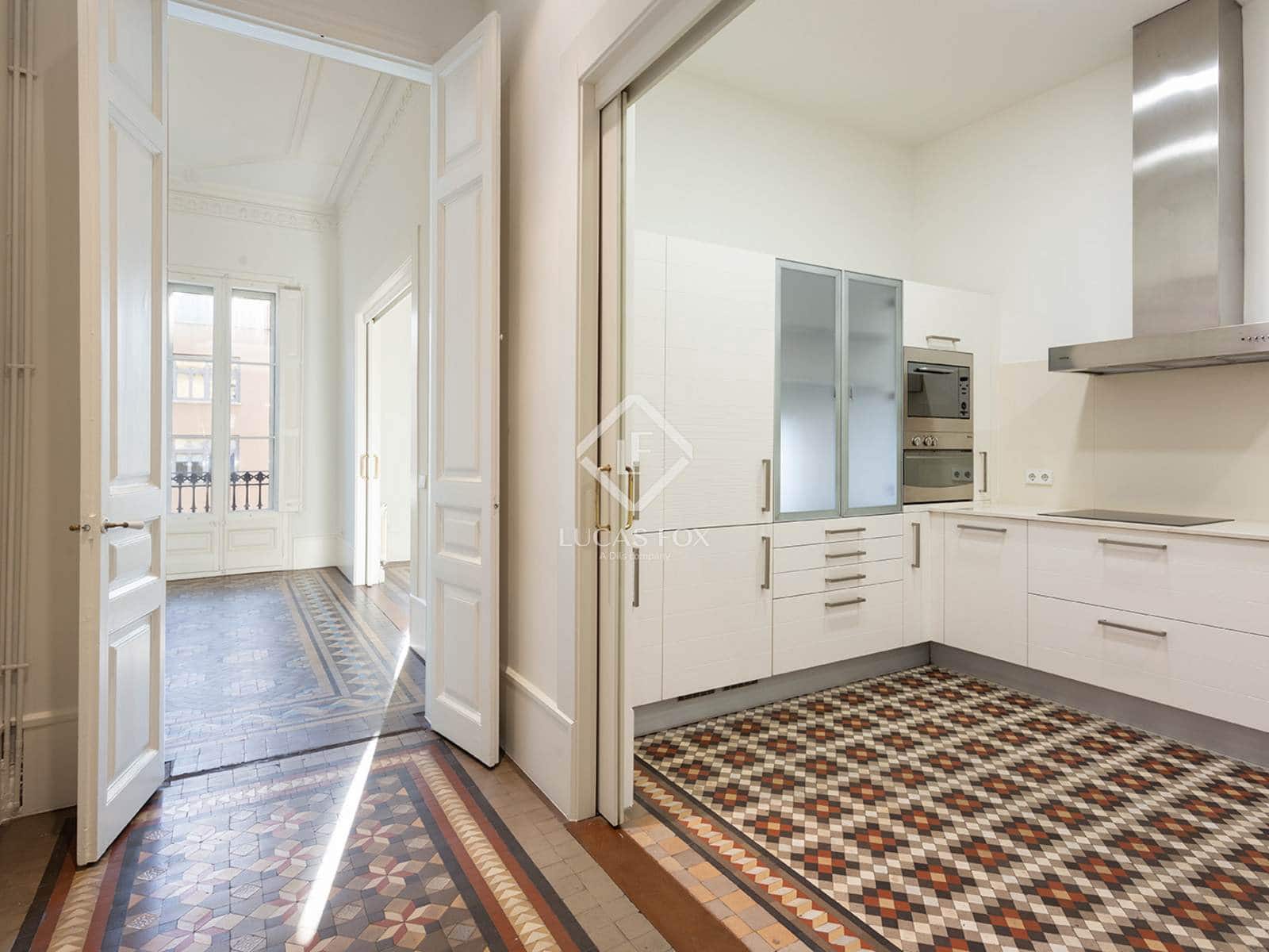 3 Zimmer Apartment zu vermieten in Barcelona Stadt - 3.500 € (Ref: 9411311)