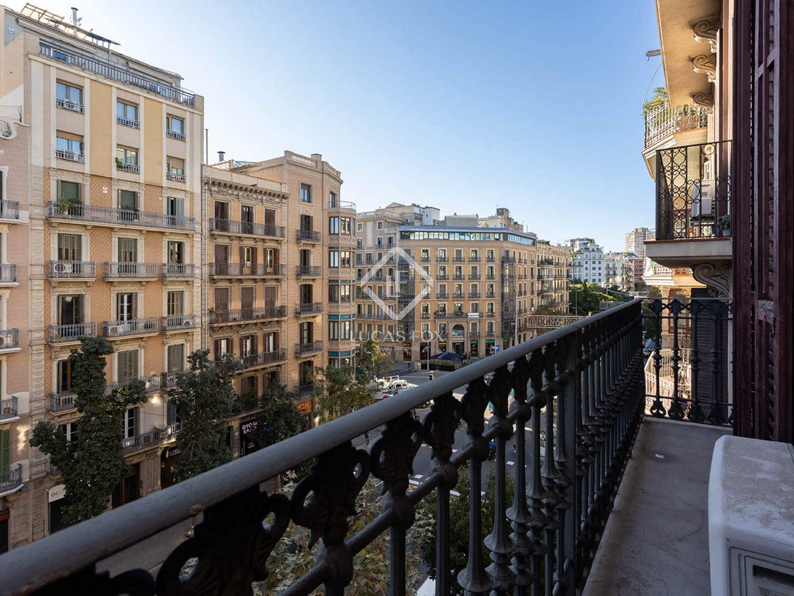 3 Zimmer Apartment zu vermieten in Barcelona Stadt - 3.500 € (Ref: 9411311)
