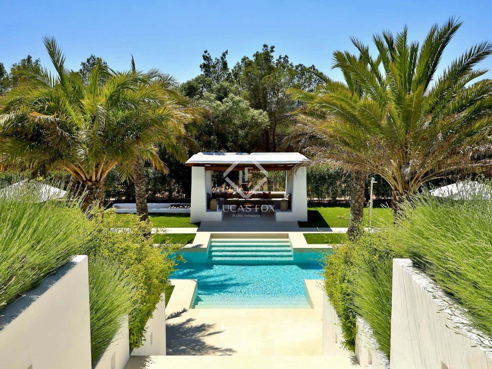 5 sovrum Finca/Hus på landet till salu i Santa Gertrudis de Fruitera med pool garage - 6 500 000 € (Ref: 9412645)