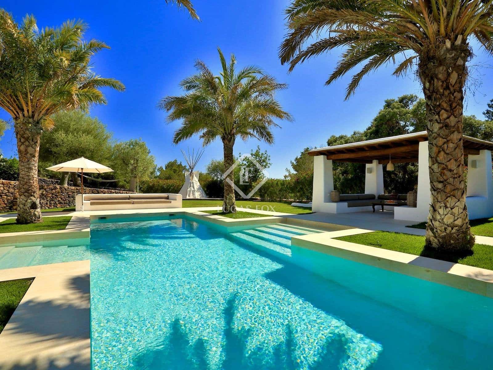 5 sovrum Finca/Hus på landet till salu i Santa Gertrudis de Fruitera med pool garage - 6 500 000 € (Ref: 9412645)