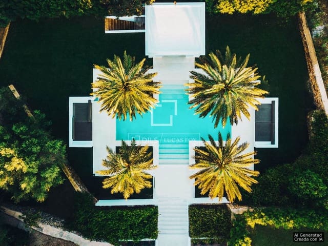 5 chambre Finca/Maison de Campagne à vendre à Santa Gertrudis de Fruitera, Santa Eulalia / Santa Eularia avec piscine garage - 6 250 000 € (Ref: 9412645)