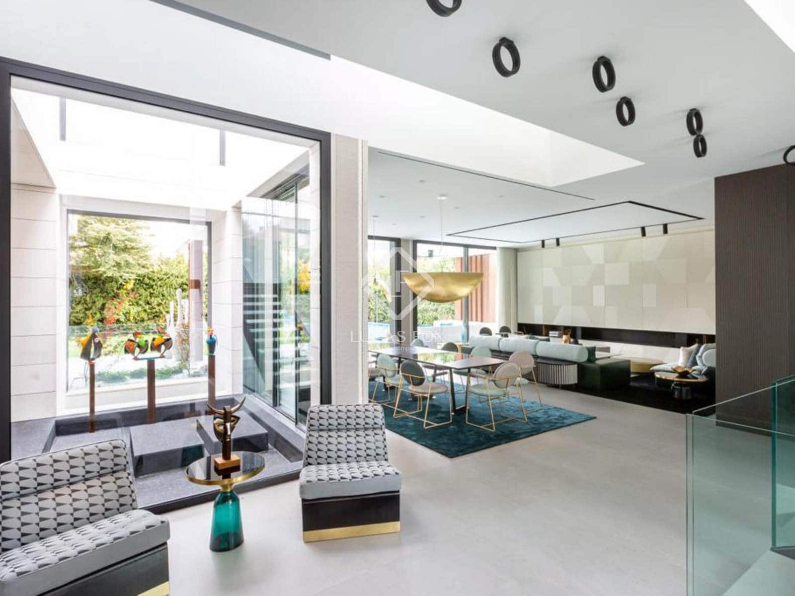 6 chambre Villa/Maison à vendre à Madrid ville avec piscine garage - 7 250 000 € (Ref: 9414510)