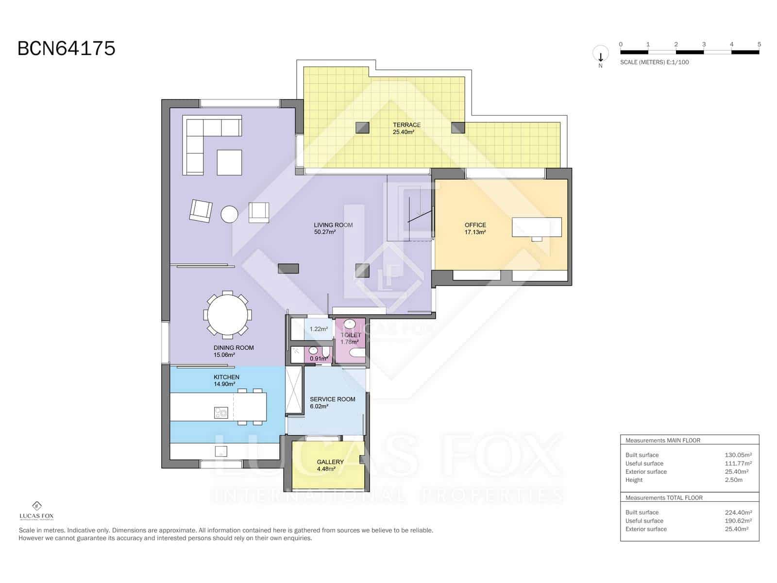 4 camera da letto Appartamento in vendita in Barcelona citta con garage - 1.970.000 € (Rif: 9421490)