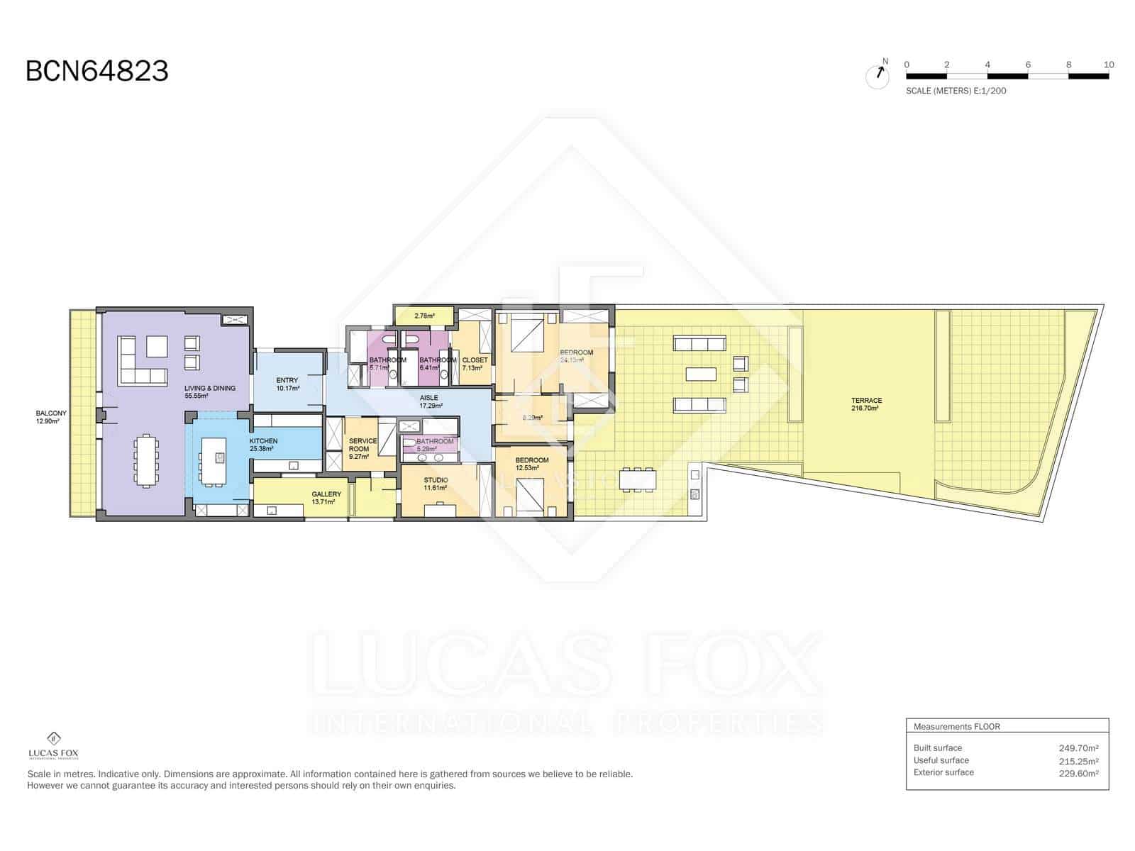 4 soverom Leilighet til salgs i Barcelona by med garasje - € 1 940 000 (Ref: 9425803)