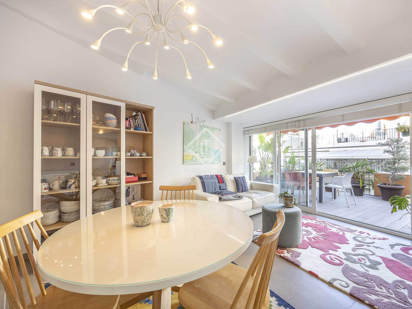 1 slaapkamer Penthouse te huur in Valencia stad - € 2.000 (Ref: 9426598)