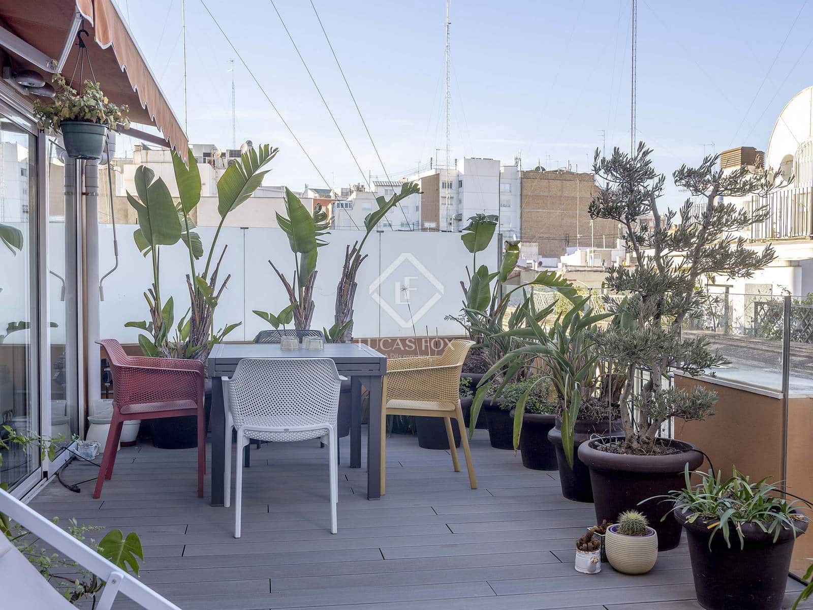 1 slaapkamer Penthouse te huur in Valencia stad - € 2.000 (Ref: 9426598)