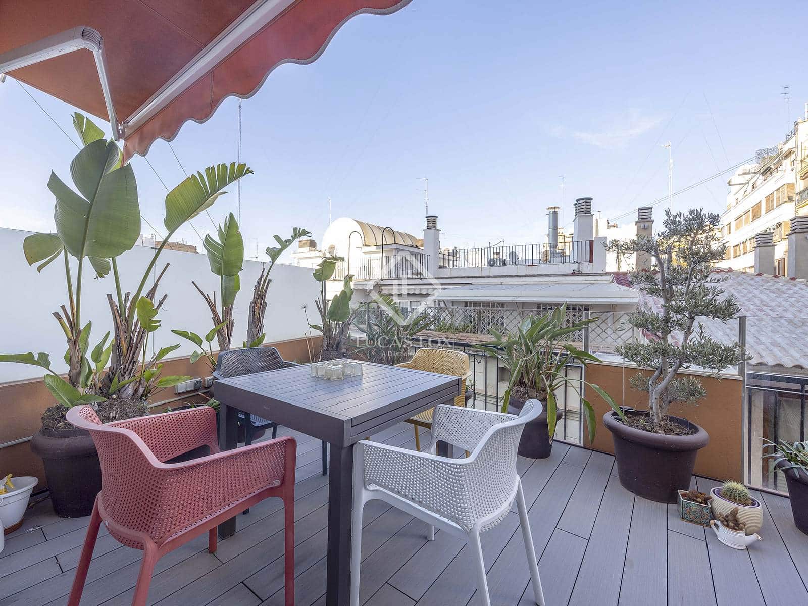 1 slaapkamer Penthouse te huur in Valencia stad - € 2.000 (Ref: 9426598)