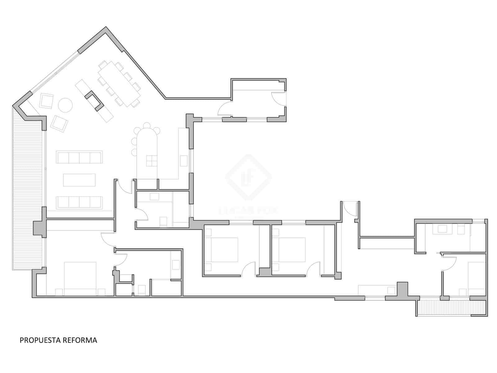 4 Zimmer Apartment zu verkaufen in Valencia Stadt - 725.000 € (Ref: 9428137)