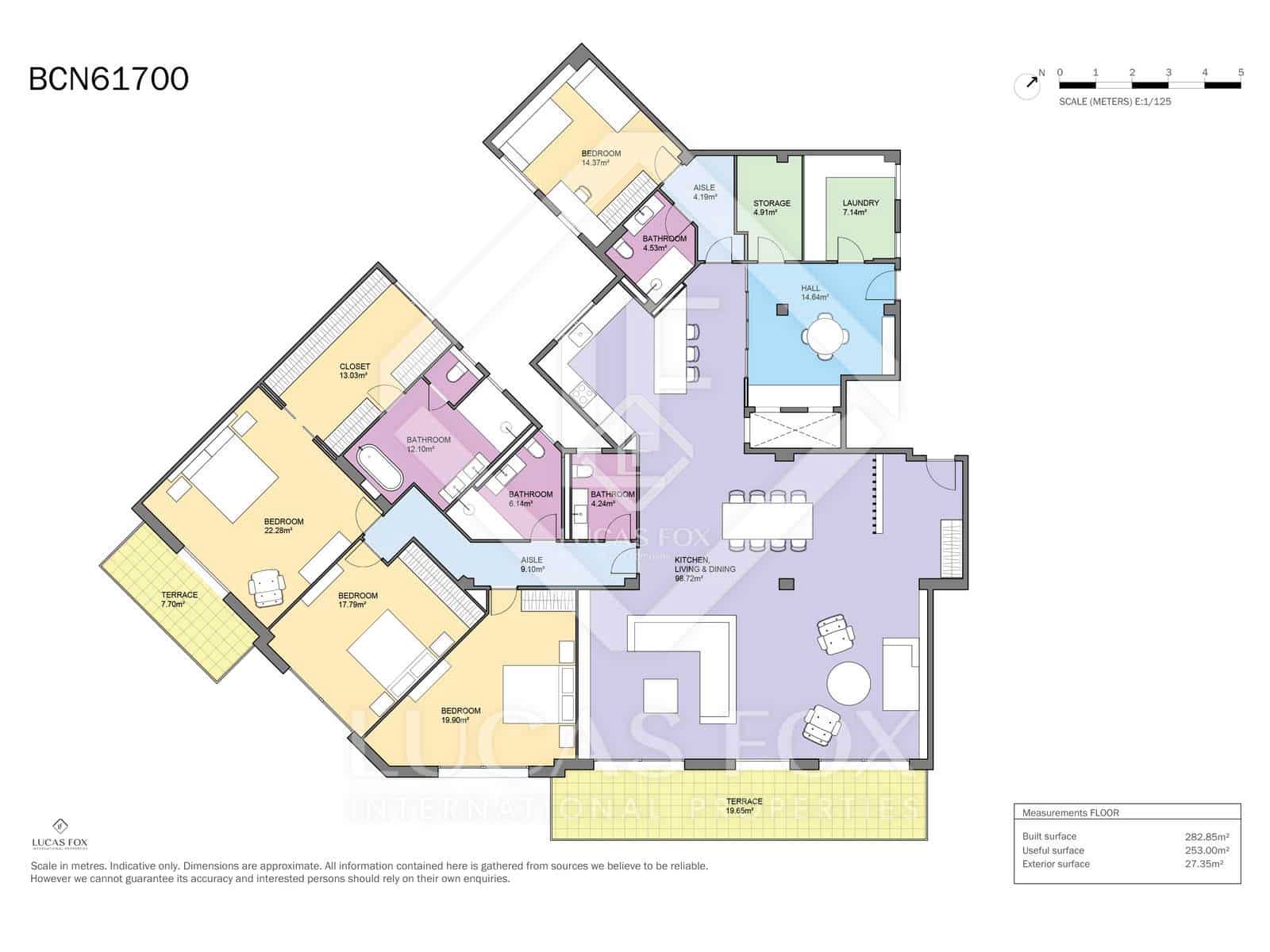 4 soveværelse Lejlighed til salg i Barcelona by - € 2.300.000 (Ref: 9428952)