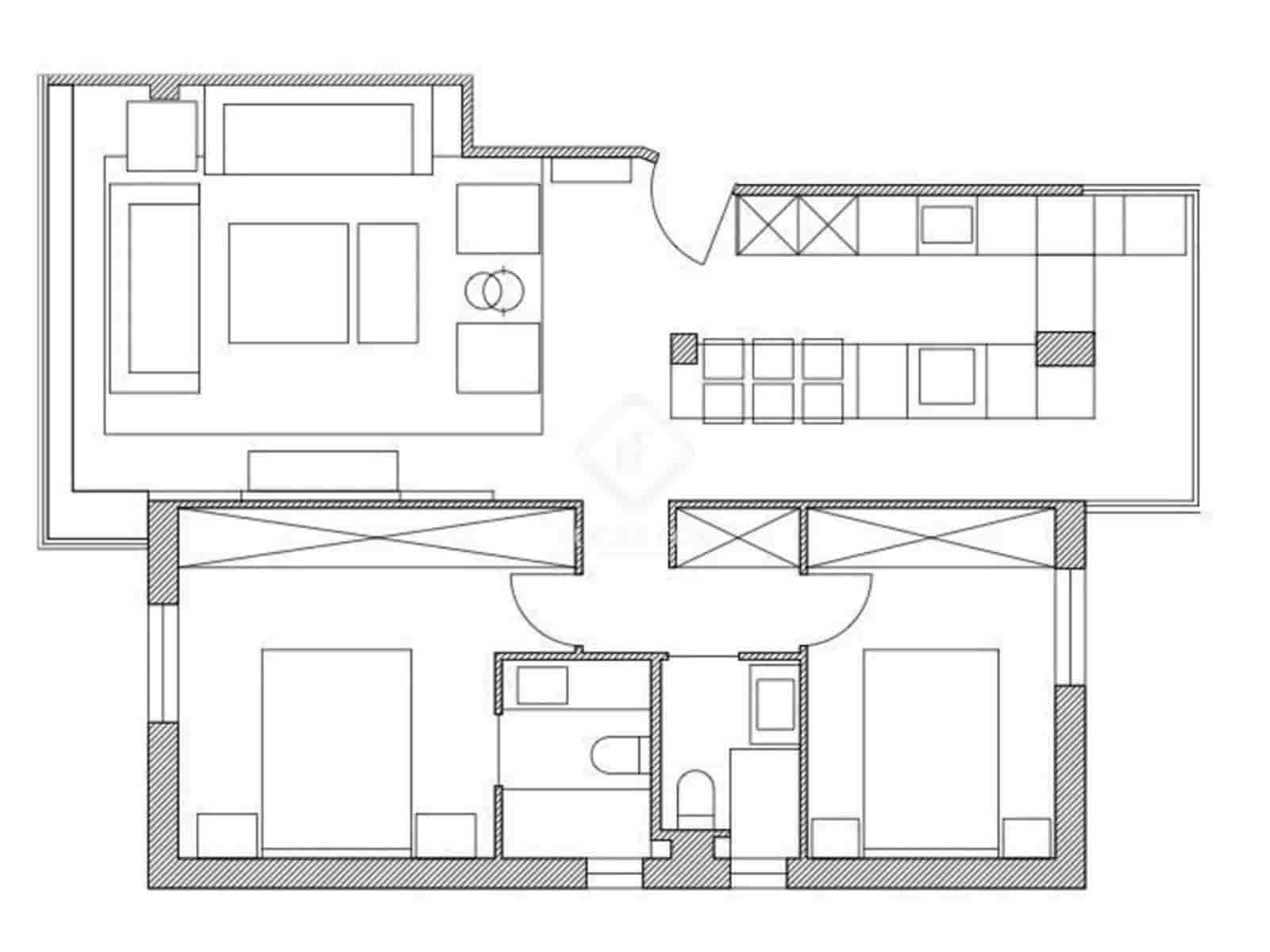 2 bedroom Apartment for rent in Madrid city with garage - € 3,000 (Ref: 9431992)
