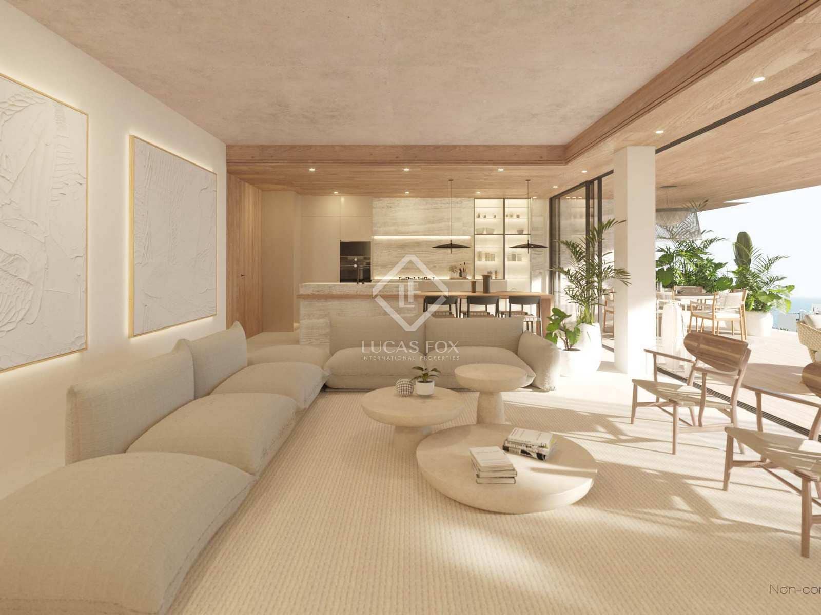 2 chambre Appartement à vendre à Santa Eulalia / Santa Eularia avec piscine garage - 1 864 584 € (Ref: 9432510)