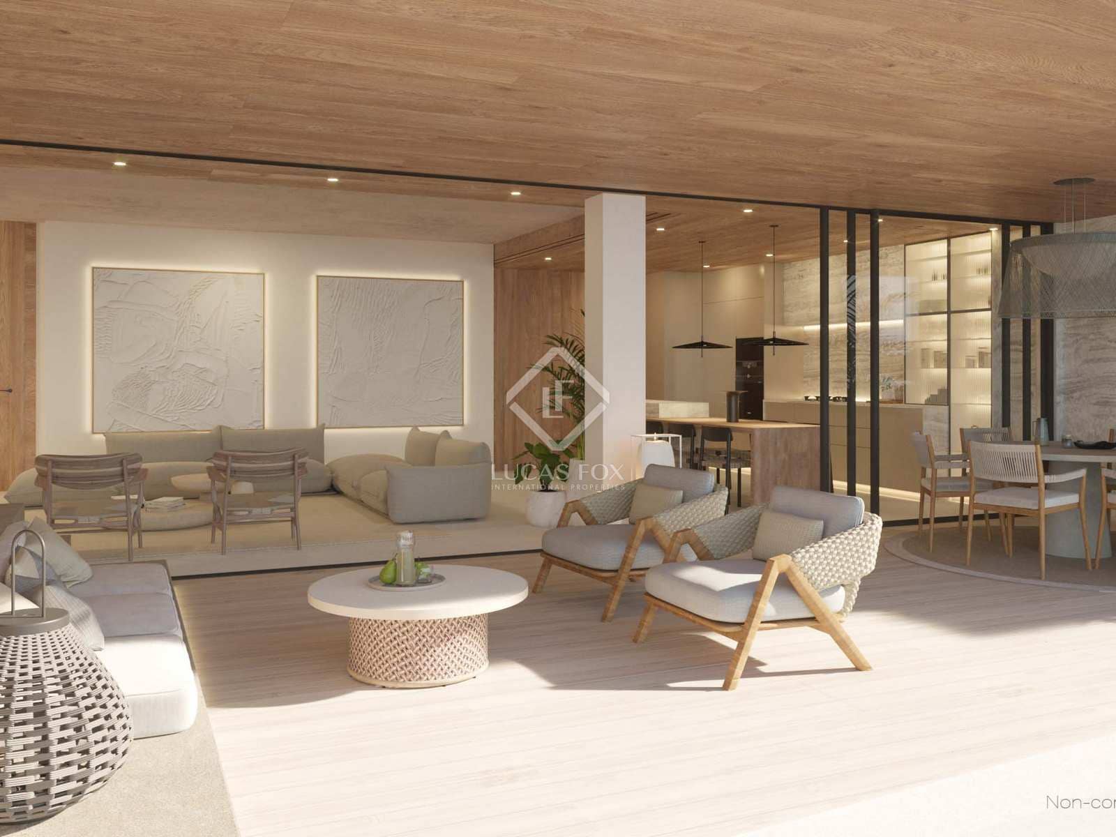 2 chambre Appartement à vendre à Santa Eulalia / Santa Eularia avec piscine garage - 1 864 584 € (Ref: 9432510)