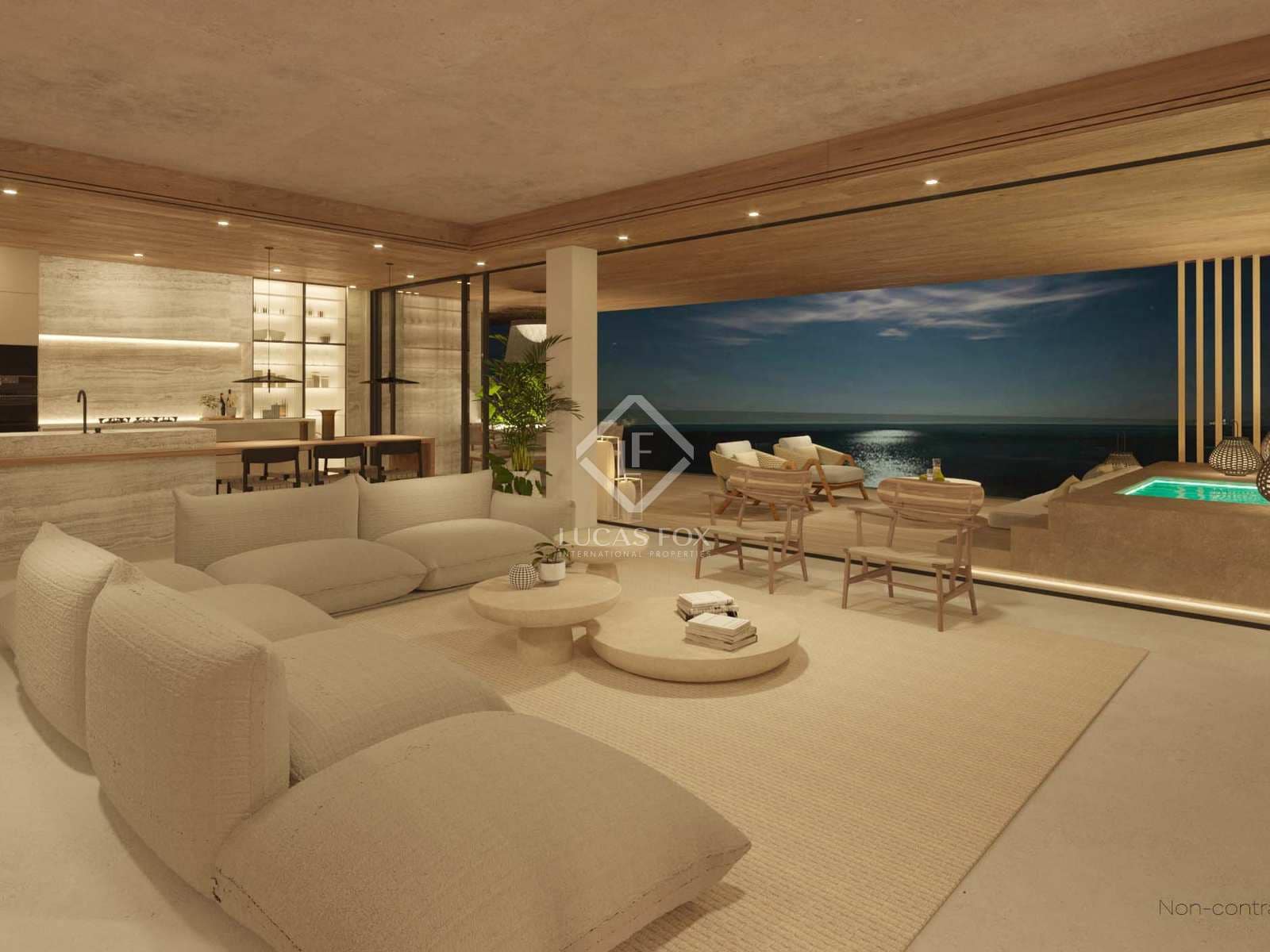 2 sypialnia Apartament na sprzedaż w Santa Eulalia / Santa Eularia z basenem garażem - 2 844 000 € (Ref: 9432511)