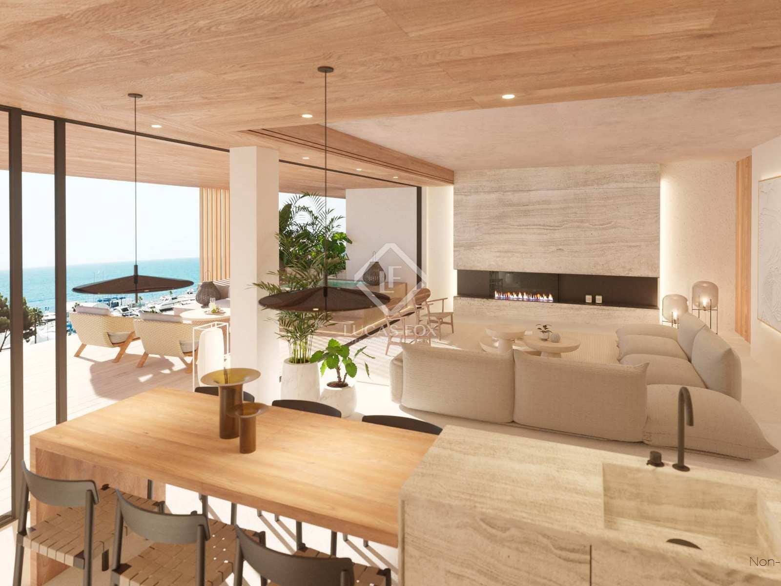 2 sypialnia Apartament na sprzedaż w Santa Eulalia / Santa Eularia z basenem garażem - 2 844 000 € (Ref: 9432511)