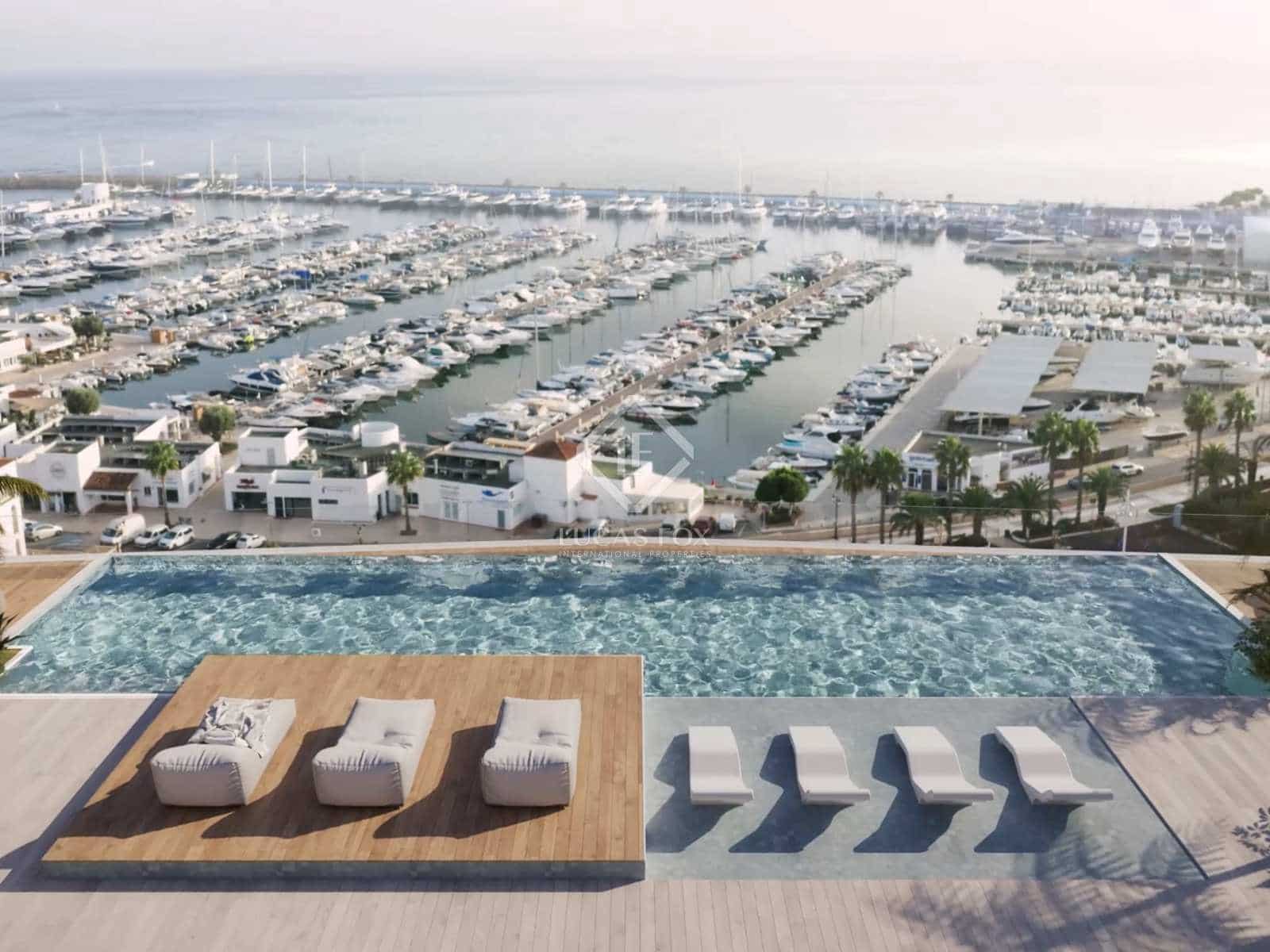 2 makuuhuone Huoneisto myytävänä paikassa Santa Eulalia / Santa Eularia mukana uima-altaan 
autotalli - 1 708 590 € (Ref: 9432512)