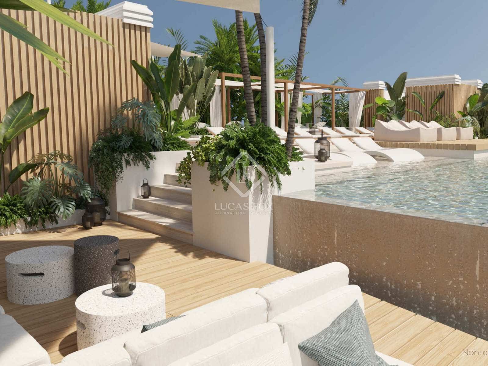 2 makuuhuone Huoneisto myytävänä paikassa Santa Eulalia / Santa Eularia mukana uima-altaan 
autotalli - 1 708 590 € (Ref: 9432512)