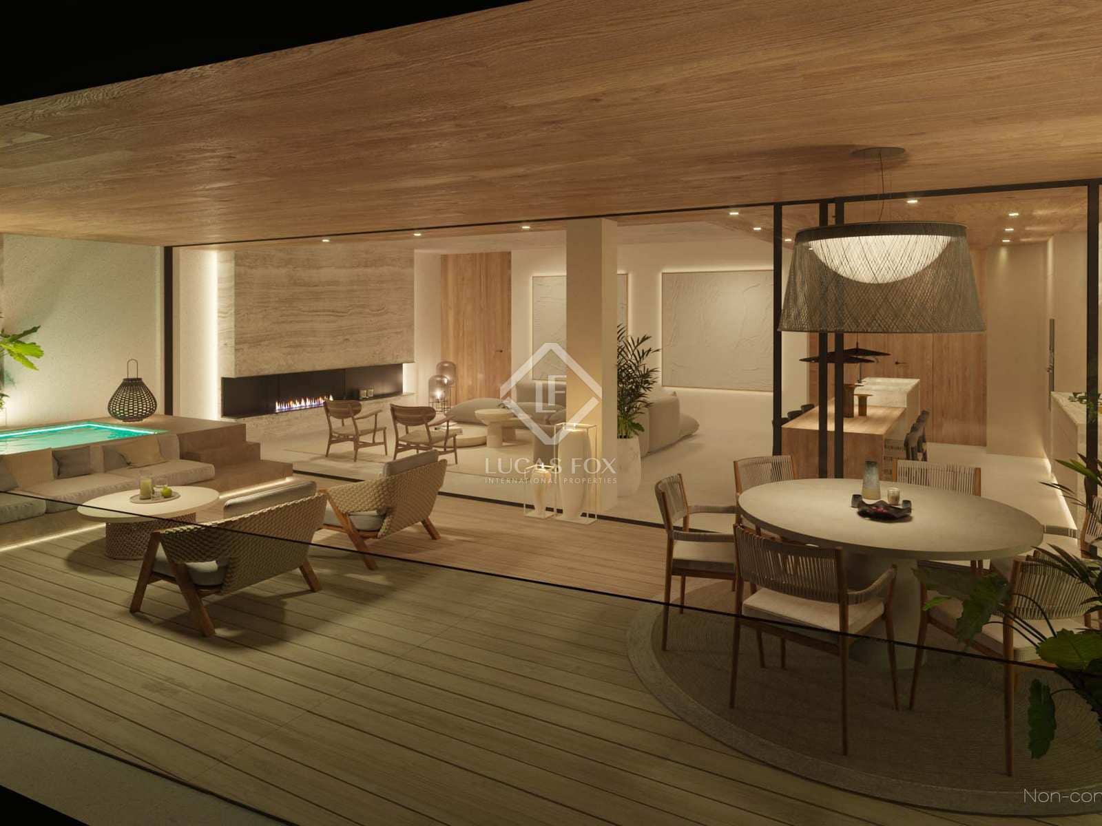 2 makuuhuone Huoneisto myytävänä paikassa Santa Eulalia / Santa Eularia mukana uima-altaan 
autotalli - 1 708 590 € (Ref: 9432512)