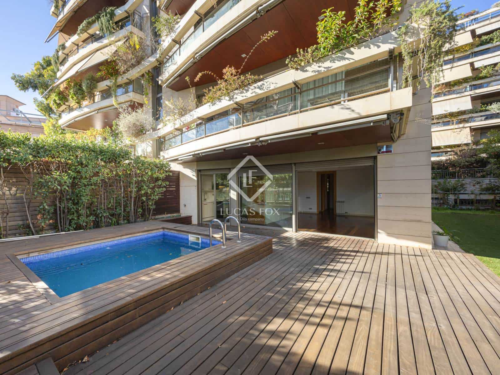 3 quarto Apartamento para arrendar em Barcelona cidade com piscina garagem - 5 800 € (Ref: 9436173)