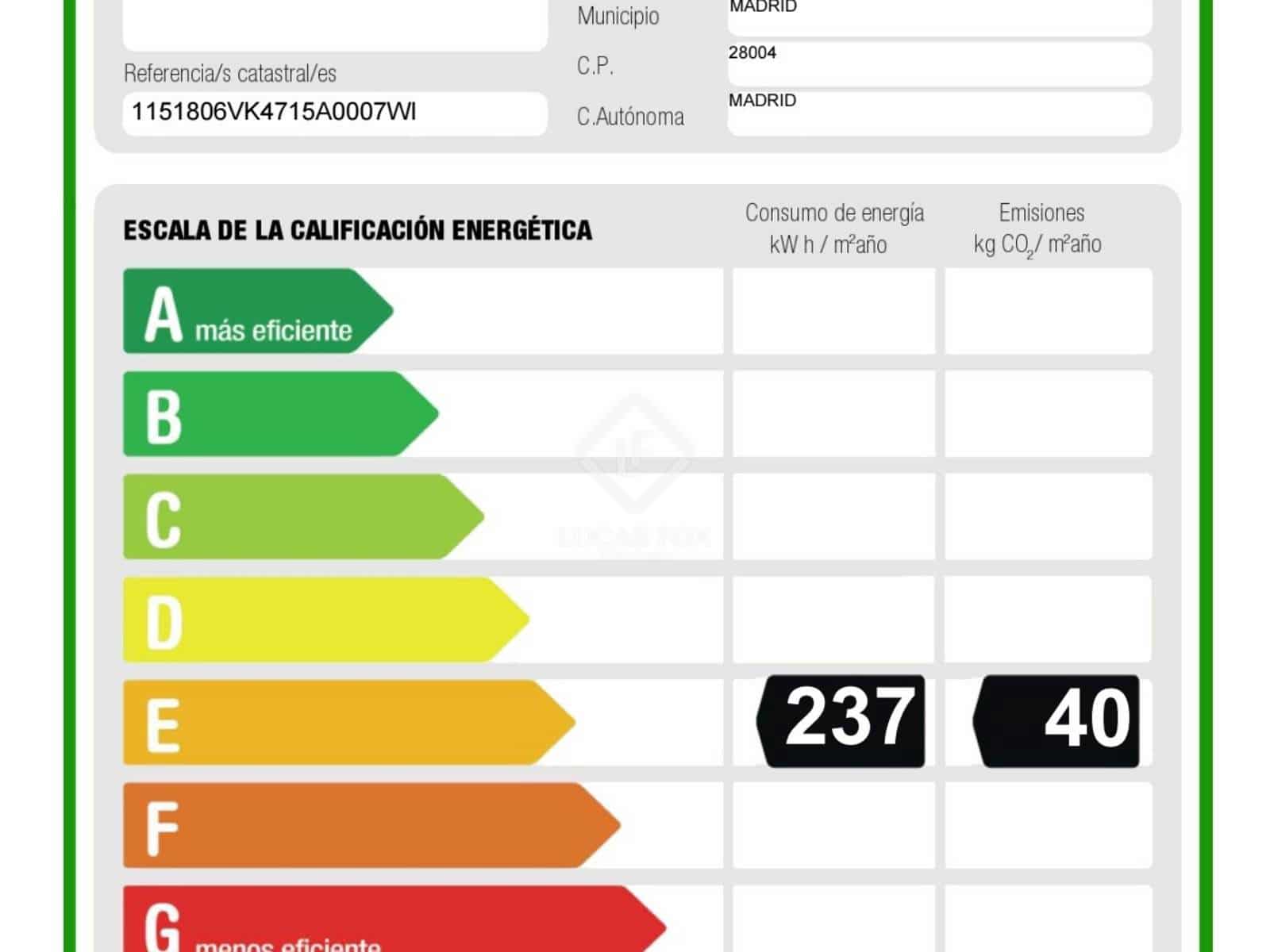 1 soveværelse Lejlighed til leje i Madrid by - € 1.600 (Ref: 9438800)