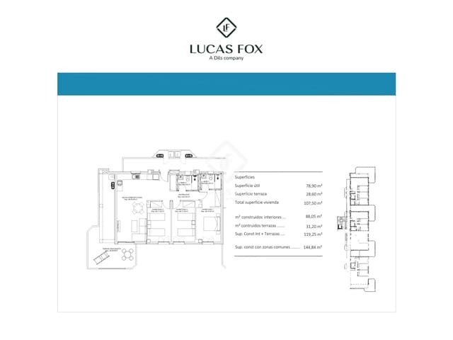 3 Zimmer Apartment zu verkaufen in Cala de Finestrat, Finestrat mit Pool Garage - 980.500 € (Ref: 9438934)