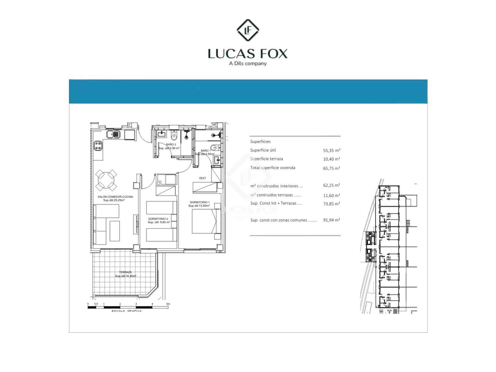 2 chambre Appartement à vendre à Cala de Finestrat avec piscine garage - 349 500 € (Ref: 9438935)