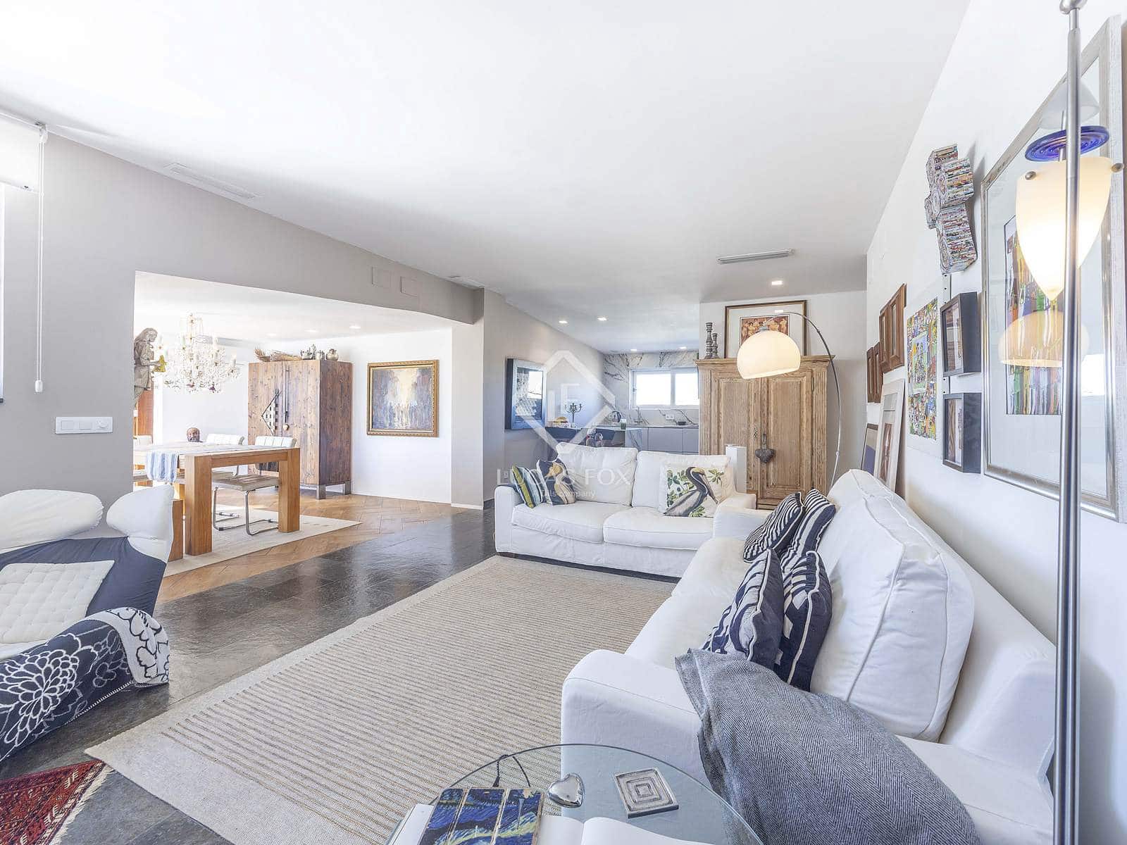 3 quarto Penthouse para venda em Valencia cidade - 1 380 000 € (Ref: 9438937)