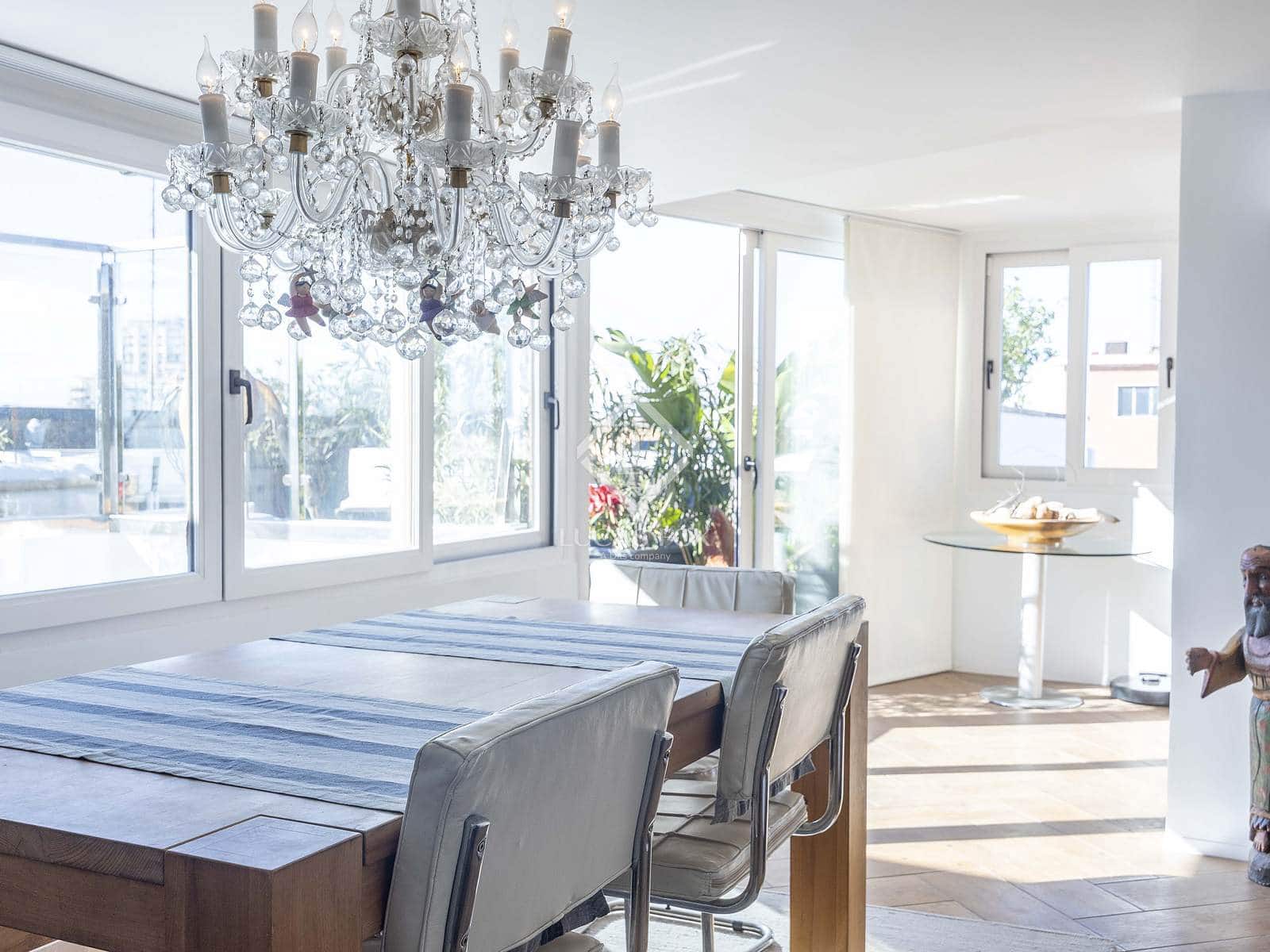 3 quarto Penthouse para venda em Valencia cidade - 1 380 000 € (Ref: 9438937)