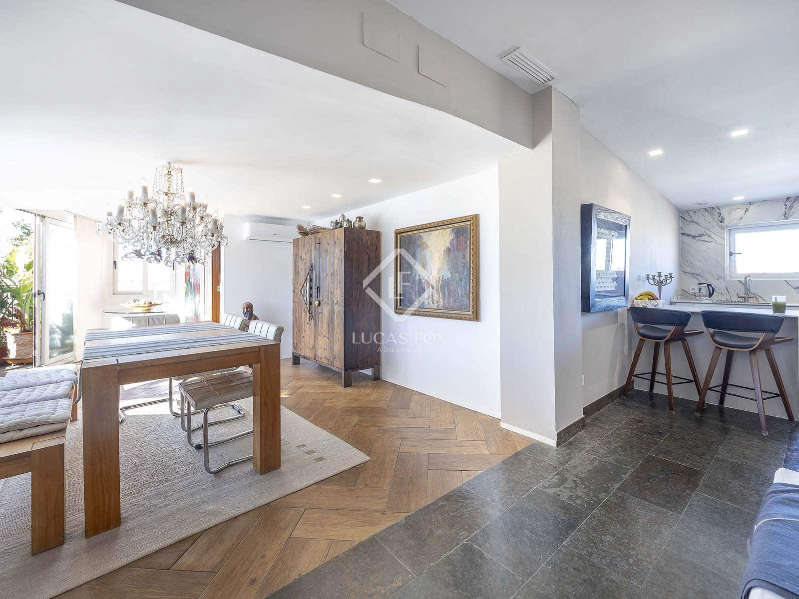 3 quarto Penthouse para venda em Valencia cidade - 1 380 000 € (Ref: 9438937)