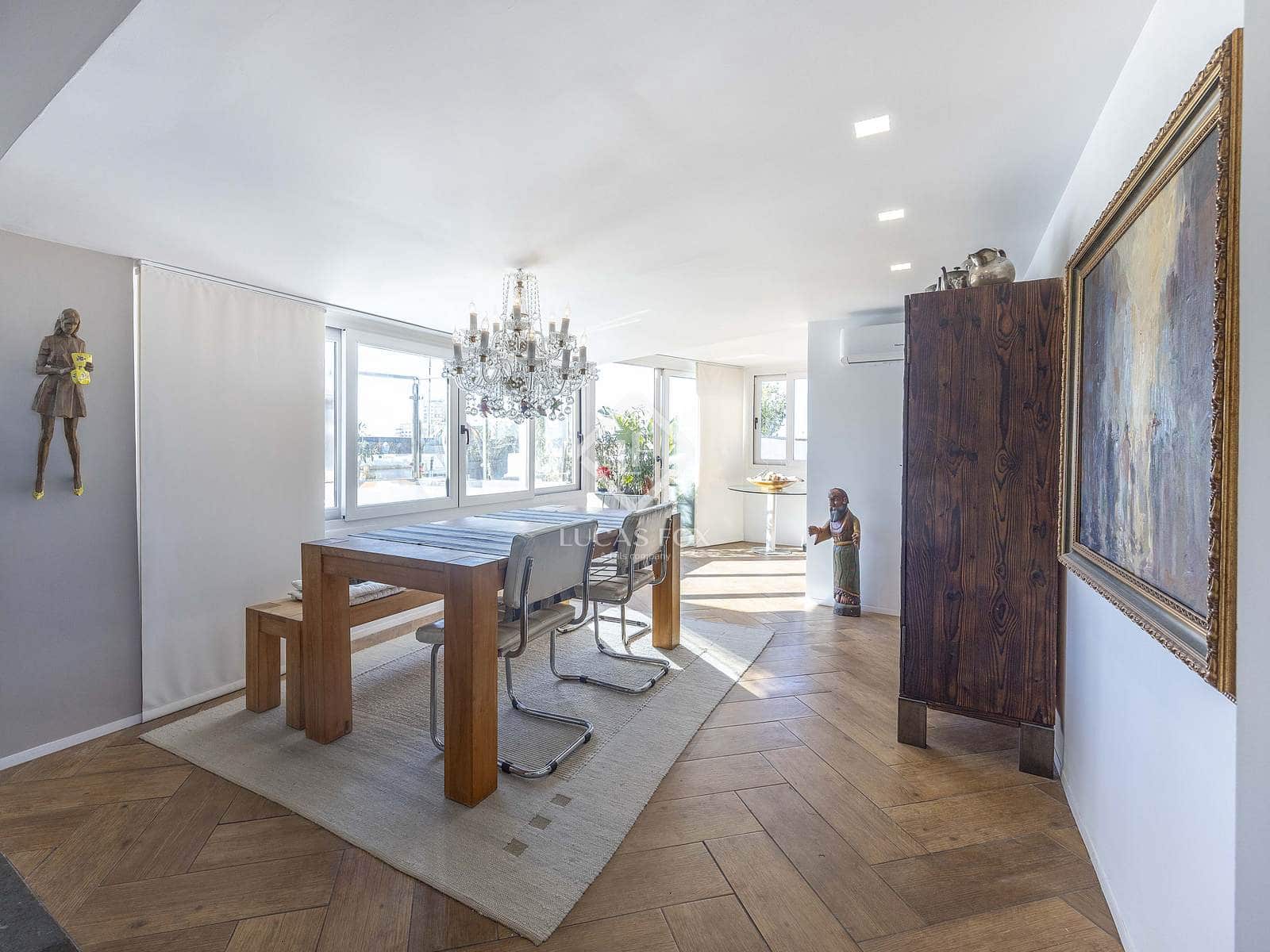 3 quarto Penthouse para venda em Valencia cidade - 1 380 000 € (Ref: 9438937)