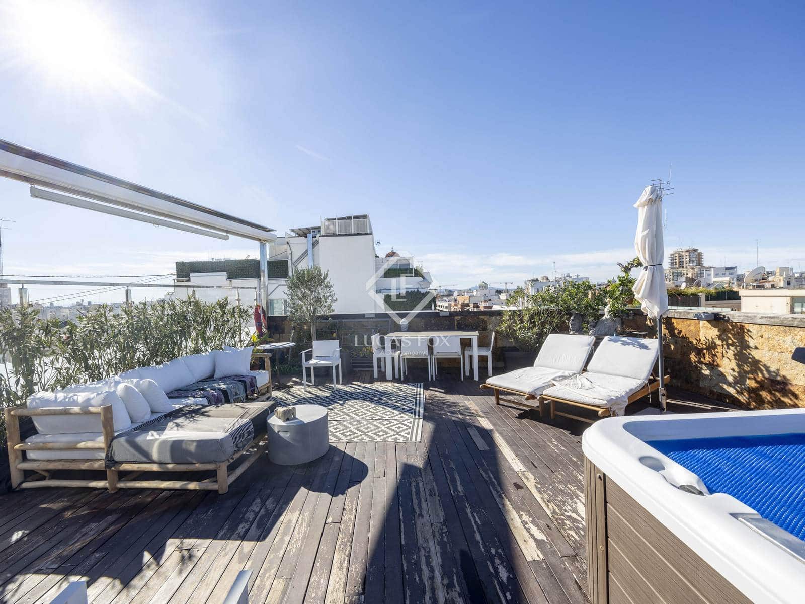 3 quarto Penthouse para venda em Valencia cidade - 1 380 000 € (Ref: 9438937)