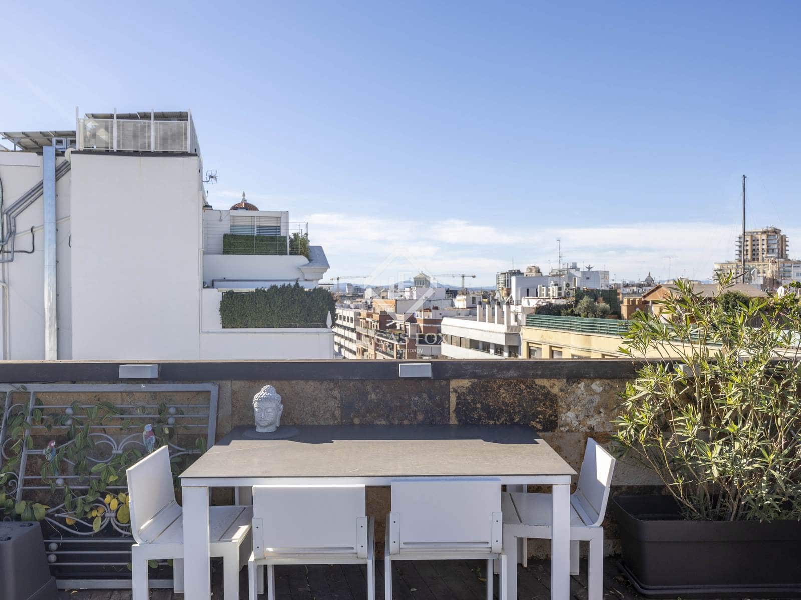 3 quarto Penthouse para venda em Valencia cidade - 1 380 000 € (Ref: 9438937)