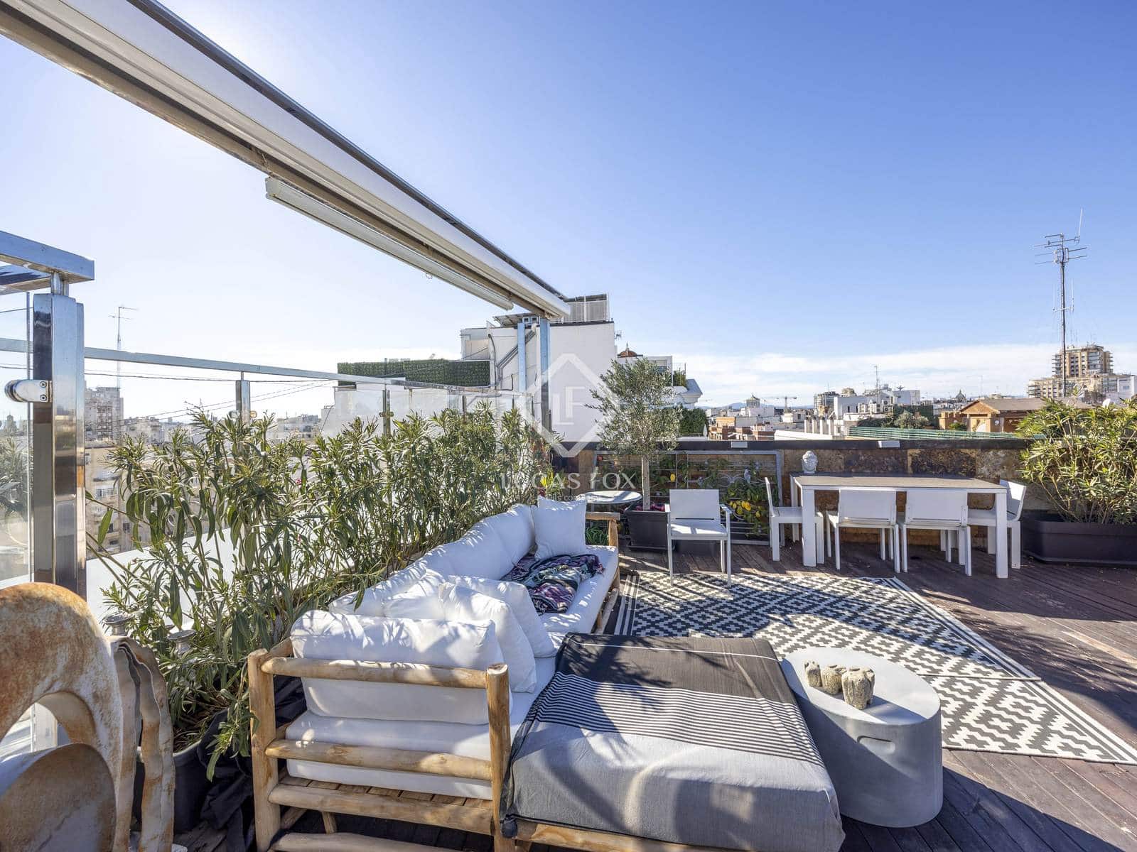 3 quarto Penthouse para venda em Valencia cidade - 1 380 000 € (Ref: 9438937)