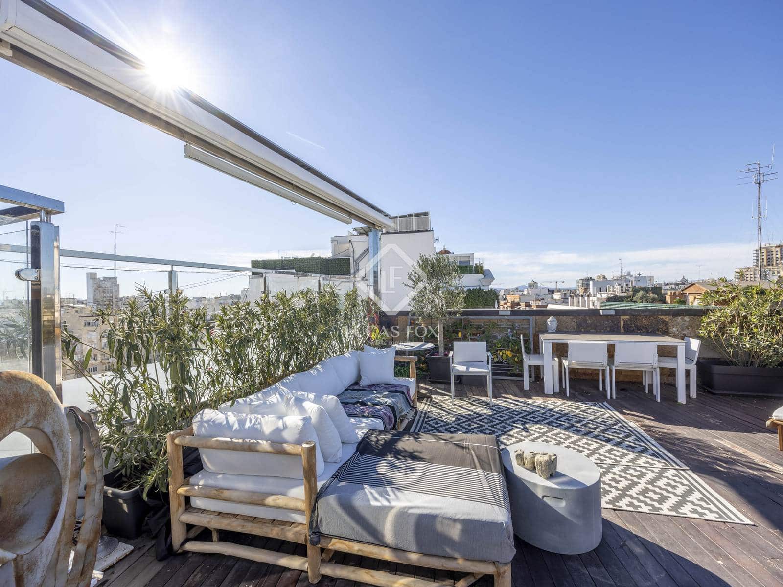 3 quarto Penthouse para venda em Valencia cidade - 1 380 000 € (Ref: 9438937)