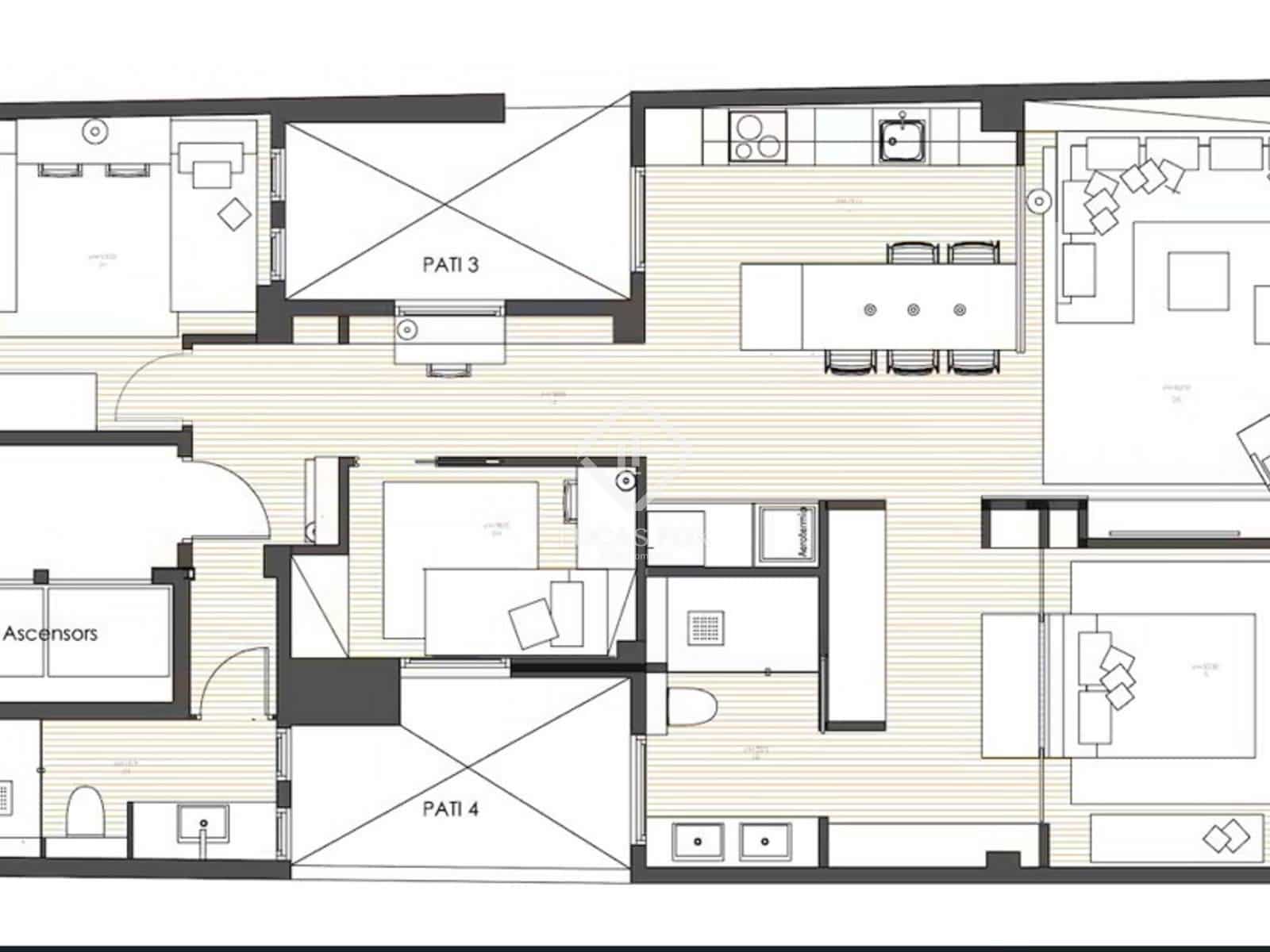 3 sovrum Lägenhet till salu i Barcelona stad - 986 000 € (Ref: 9443640)